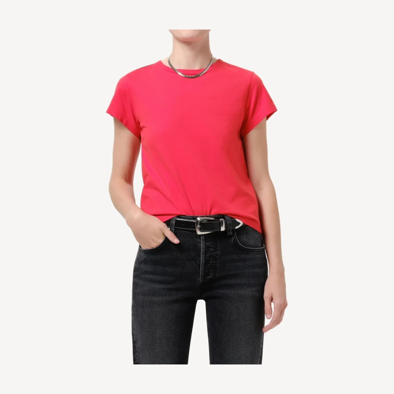 Kai Baby Tee in Amaranth