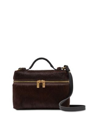 Reiss Ines Calf Hair Vanity Crossbody