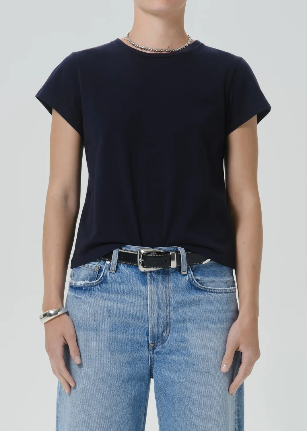 Kai Baby Tee in Navy