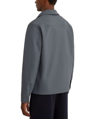 Reiss Divide Zip Through Twin Pocket Overshirt