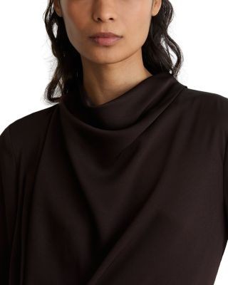 Reiss Bethany Draped Asymmetrical Dress