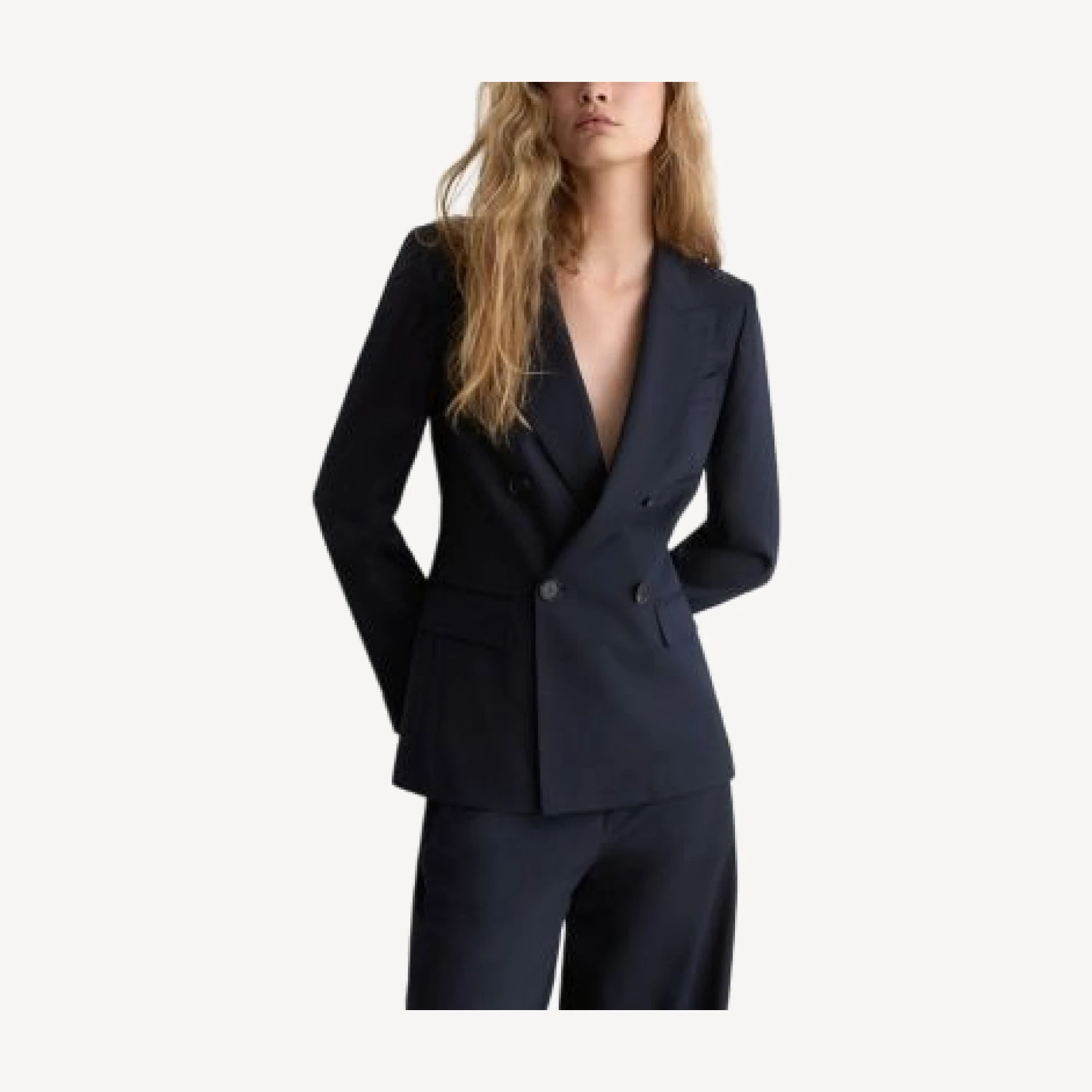 Reiss Solene Double Breasted Blazer