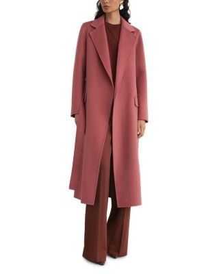 Reiss Marlowe Wool Blend Blind Seam Coat