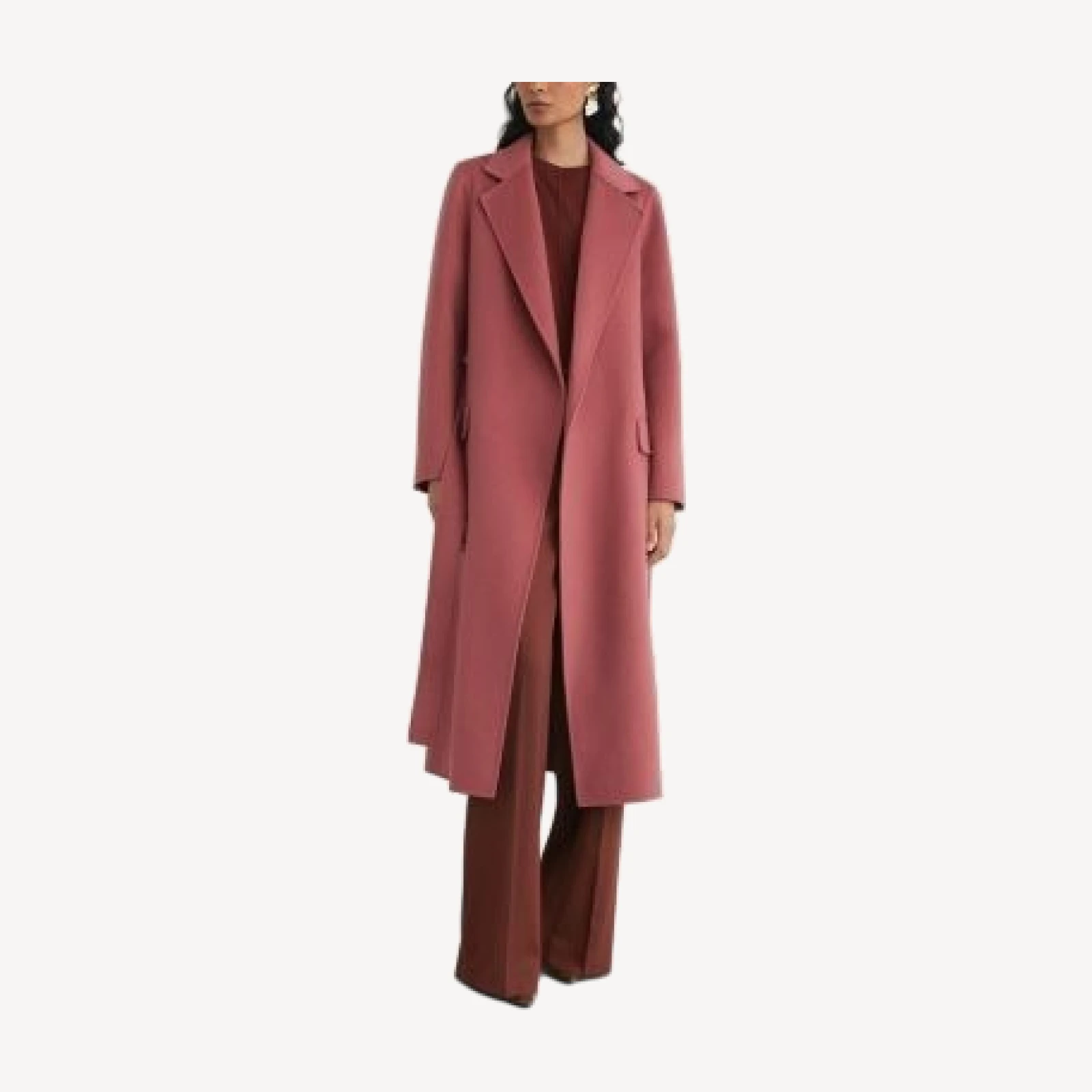 Reiss Marlowe Wool Blend Blind Seam Coat