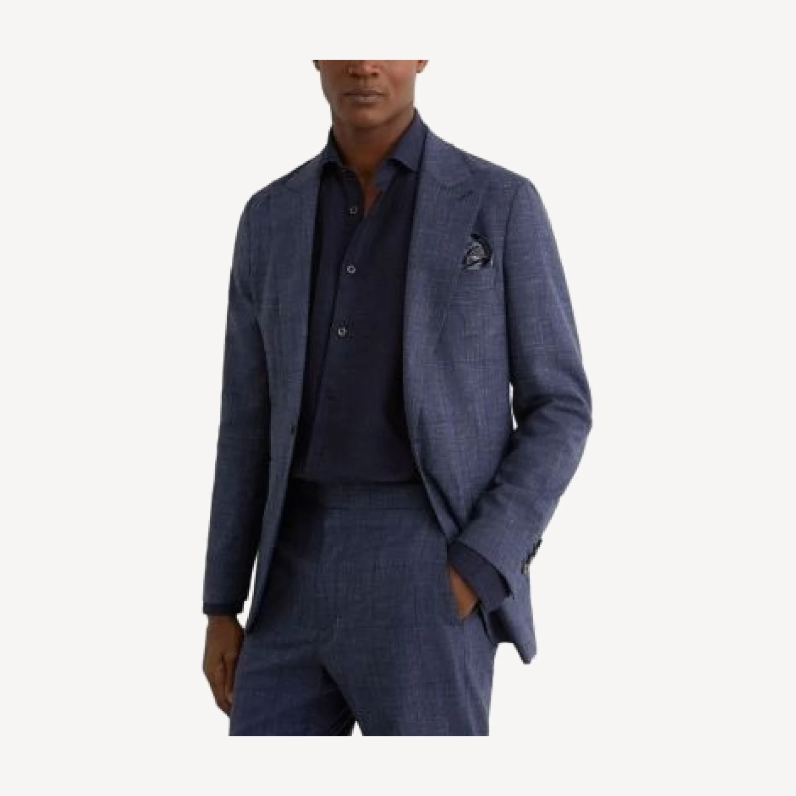 Reiss Penso Wool, Silk & Linen Classic Fit Blazer