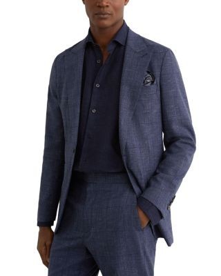 Reiss Penso Wool, Silk & Linen Classic Fit Blazer
