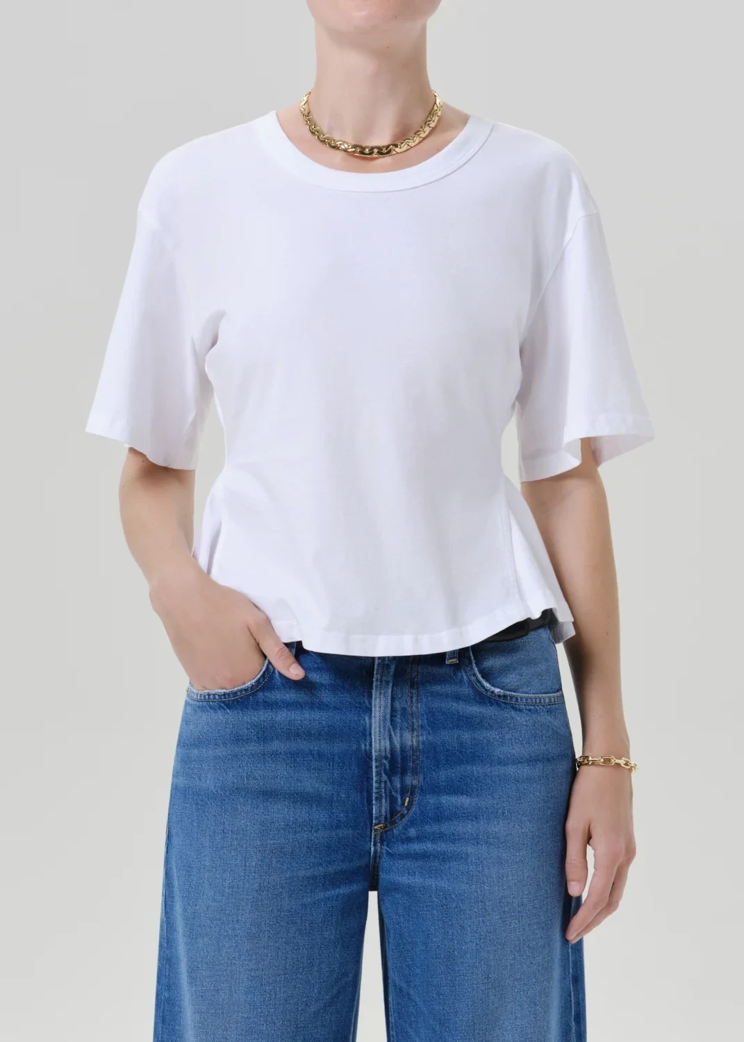 Rework Men's Tee in White