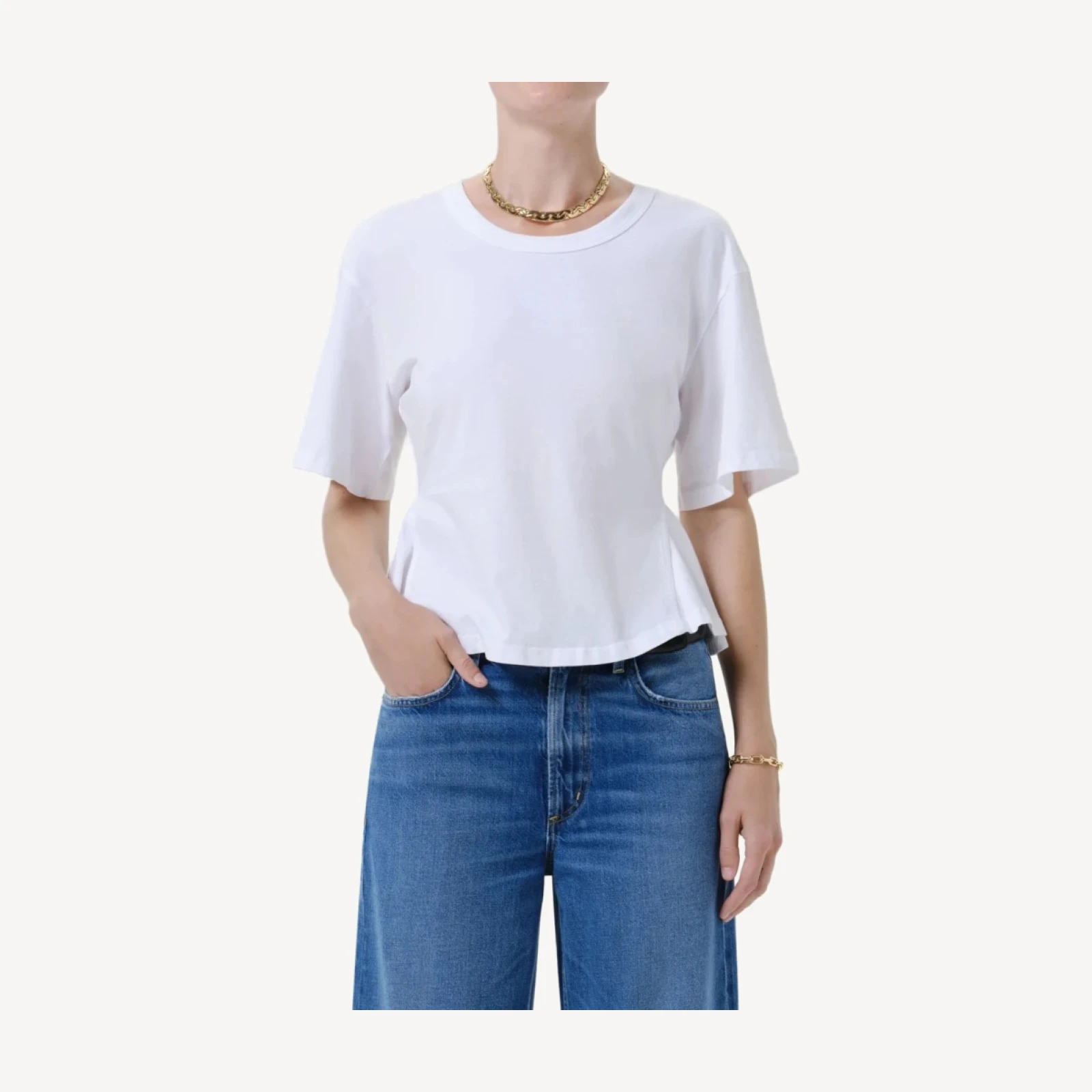 Rework Men's Tee in White