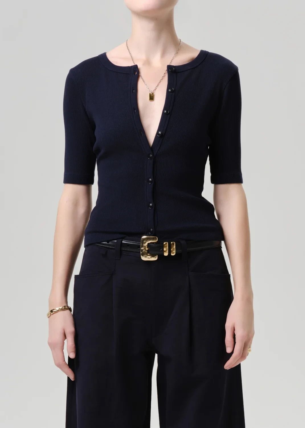 Wren Cardigan in Navy