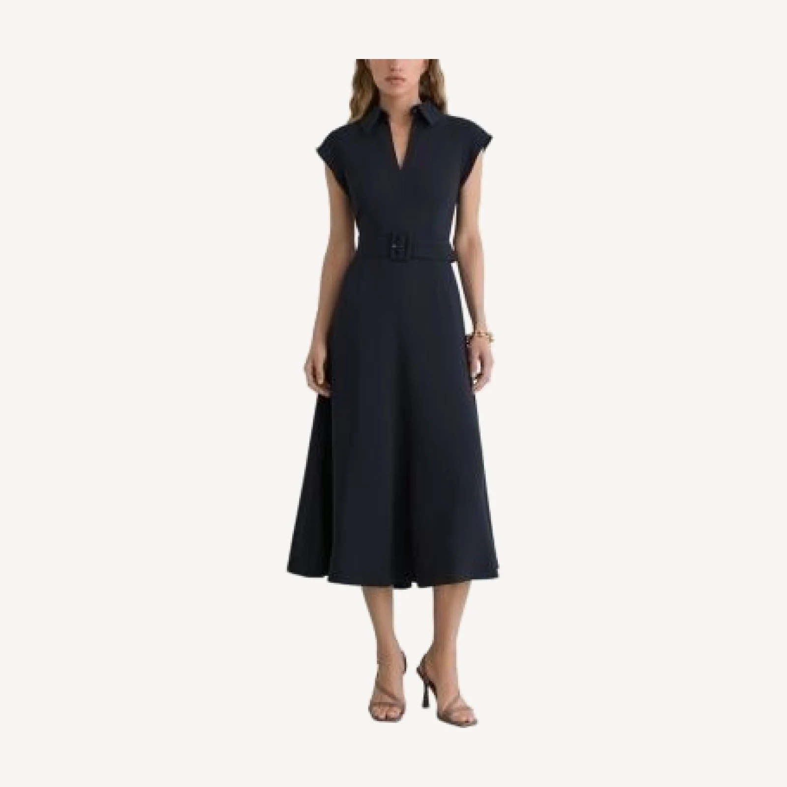 Reiss Belted Midi Dress