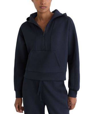 Reiss Lockie Half Zip Hoodie