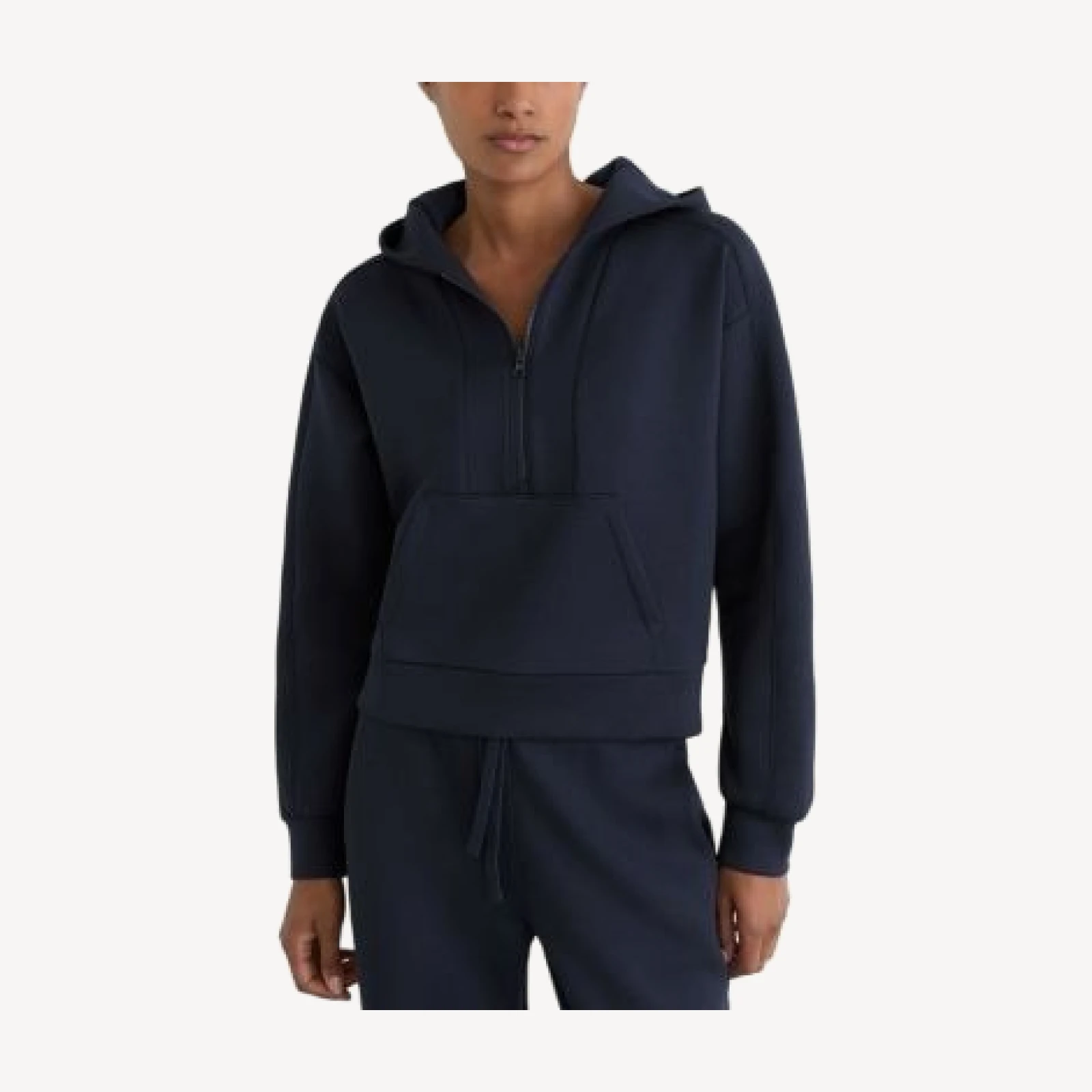Reiss Lockie Half Zip Hoodie