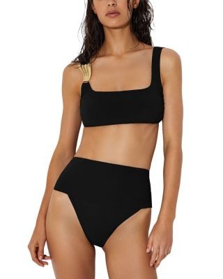 Reiss Hardware Trim Bikini Top
