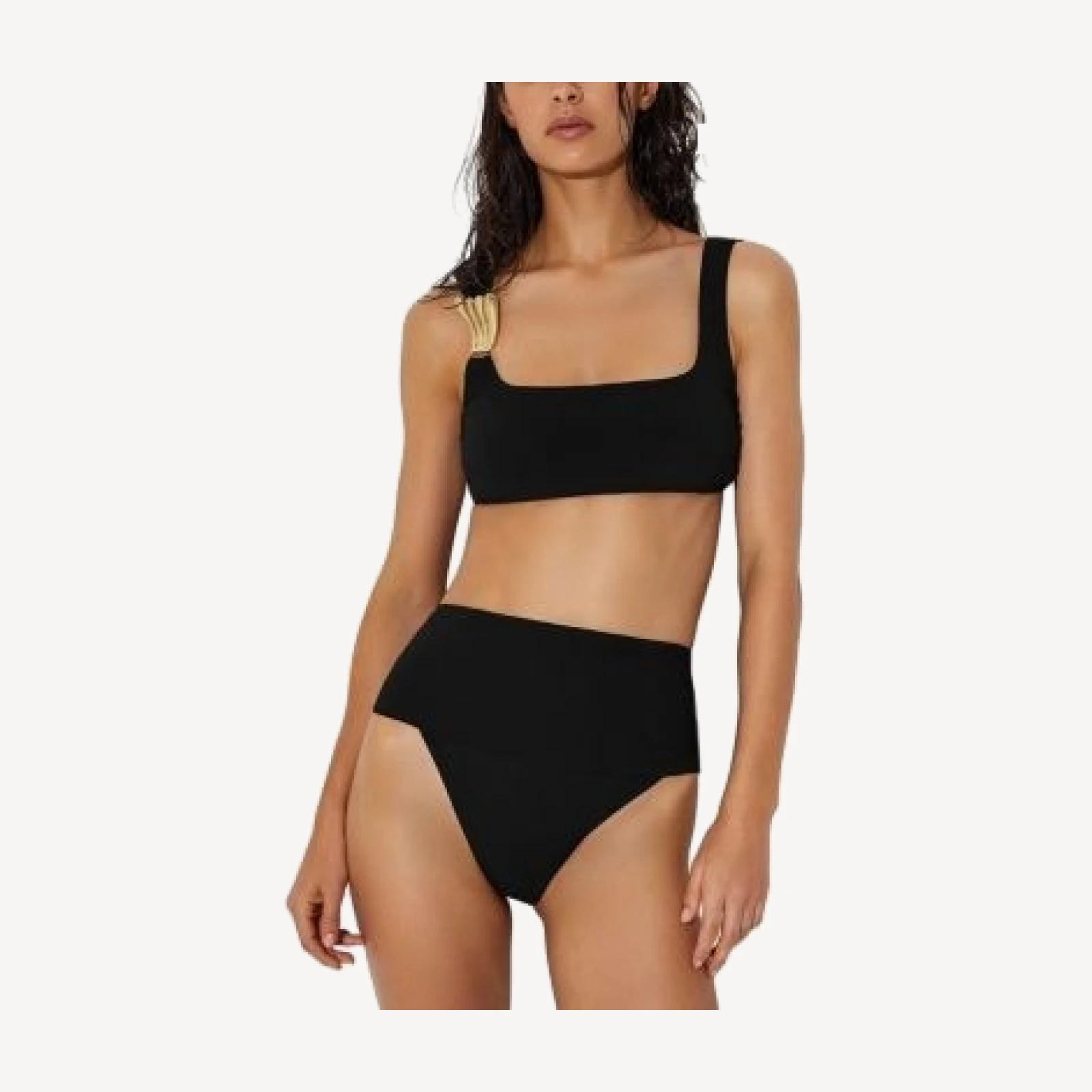 Reiss Hardware Trim Bikini Top