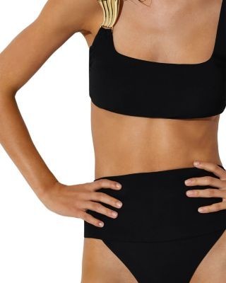 Reiss Alba High Waisted Bikini Bottom