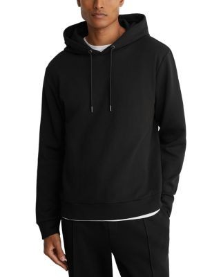 Reiss Dane Interlock Jersey Hoodie