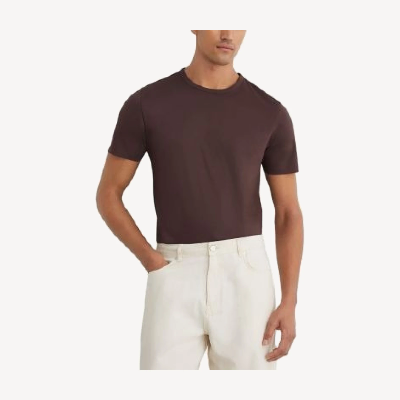 Reiss Count Airwater Cotton T-Shirt