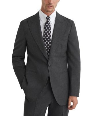 Reiss Bold Wool Single Button Peak Lapel Blazer