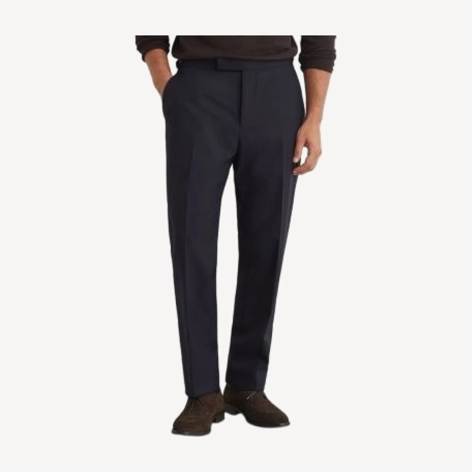Reiss Bold Wool Tab Waist Pants