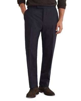 Reiss Bold Wool Tab Waist Pants