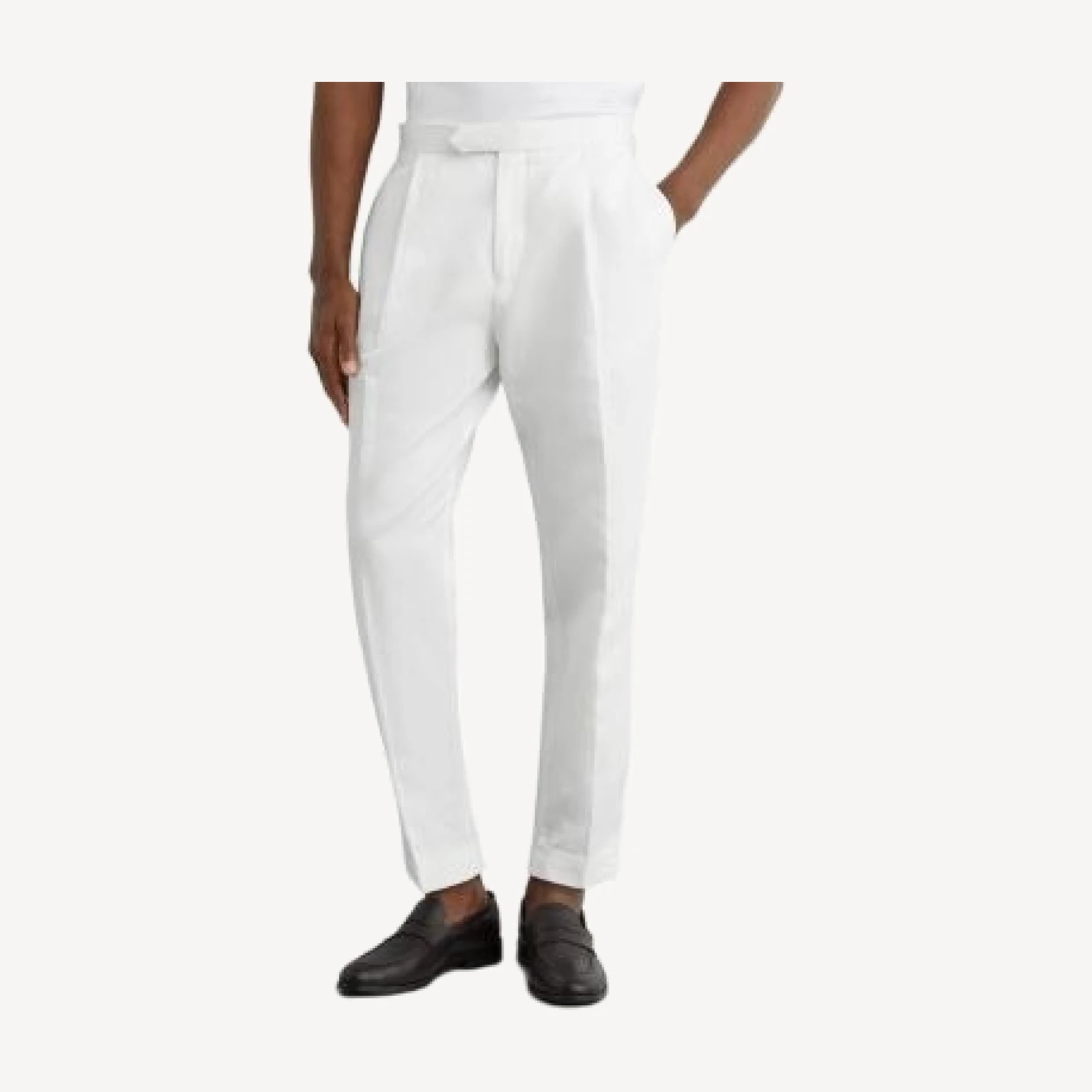 Reiss Tapered Pleat Trousers