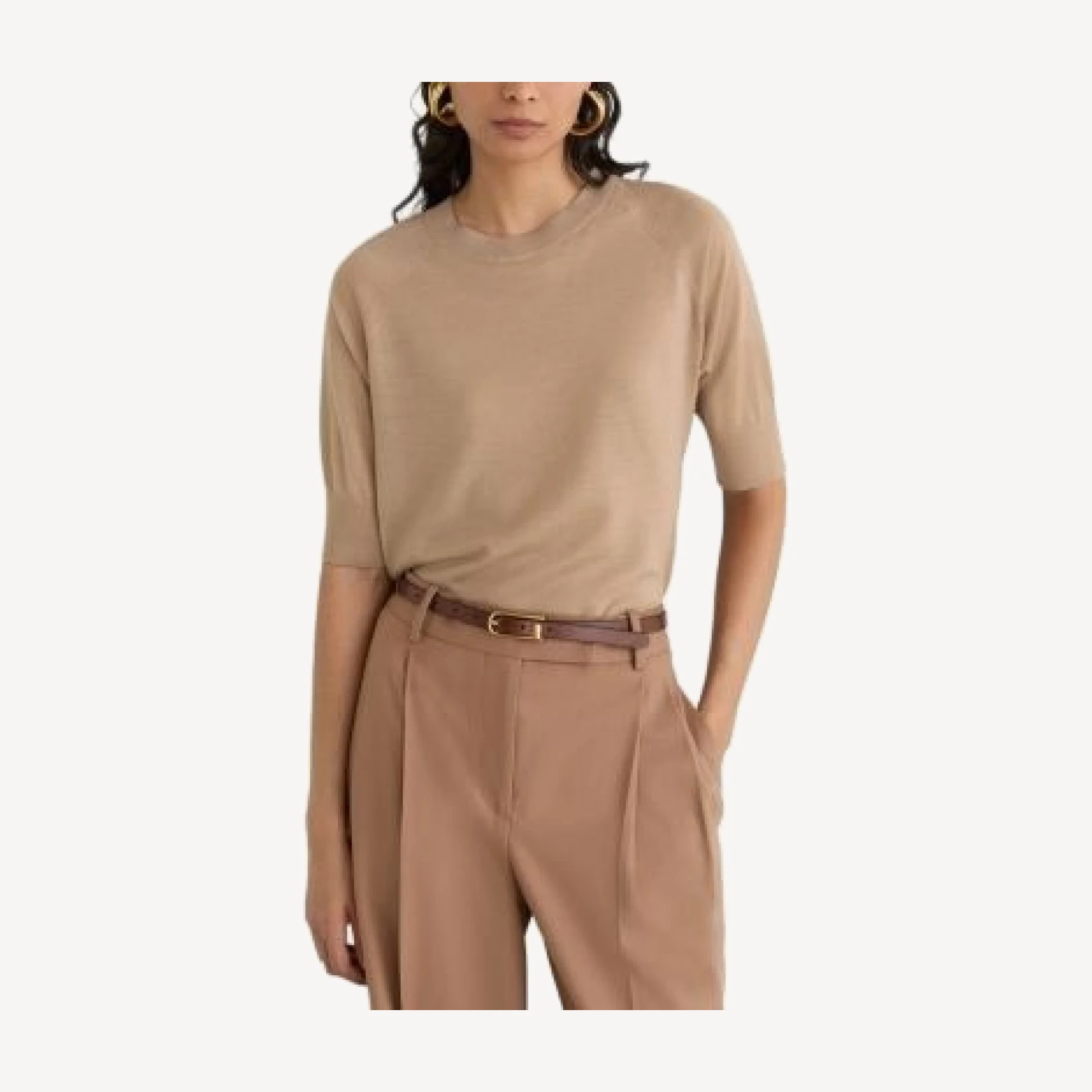Reiss Suzzie Merino Wool Tee