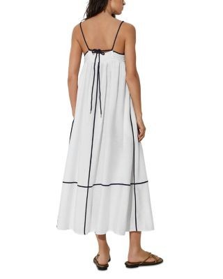 Reiss Isla Contrast Tipped Resort Dress