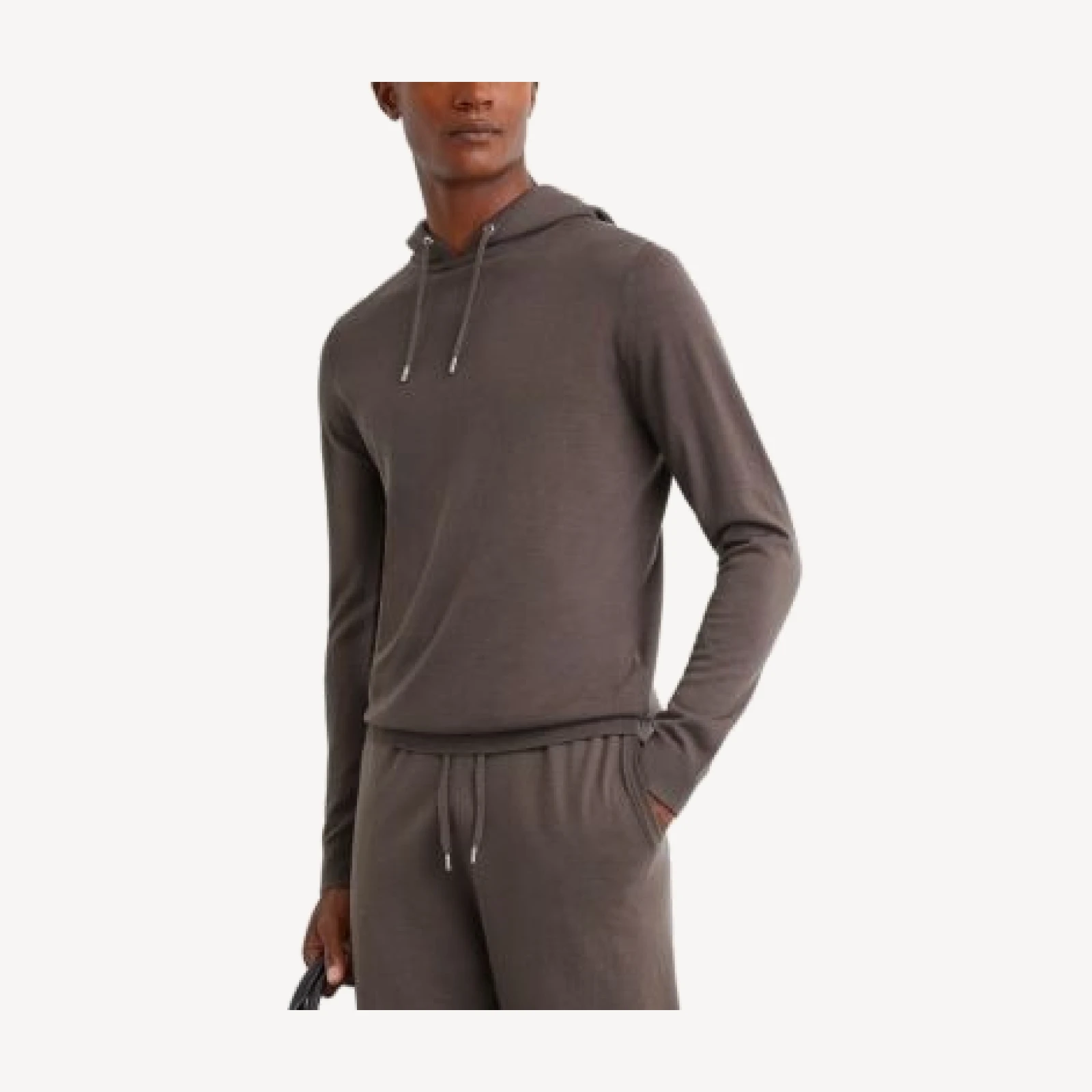 Reiss Holland Wool Drawstring Hoodie