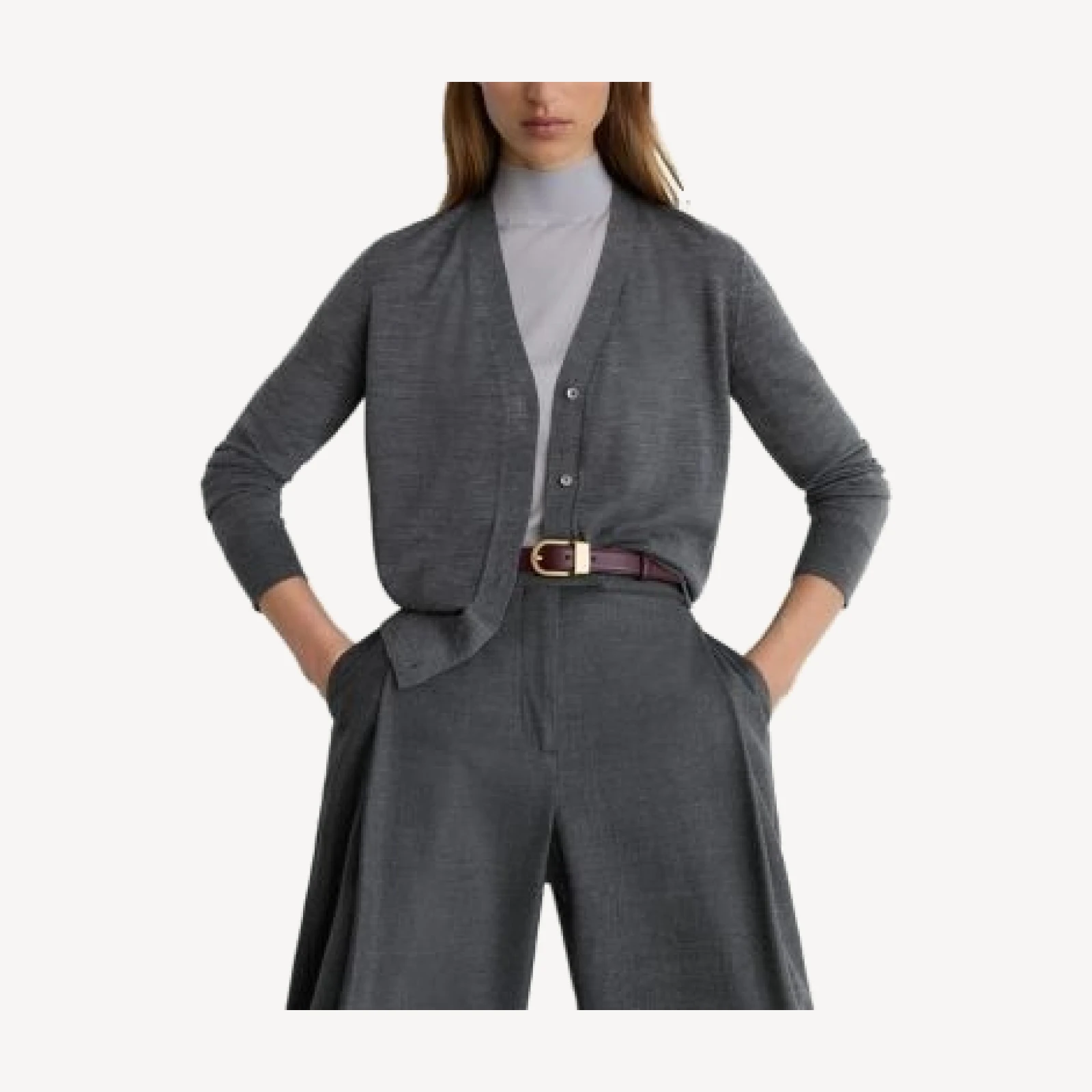 Reiss Simi Merino Wool Cardigan