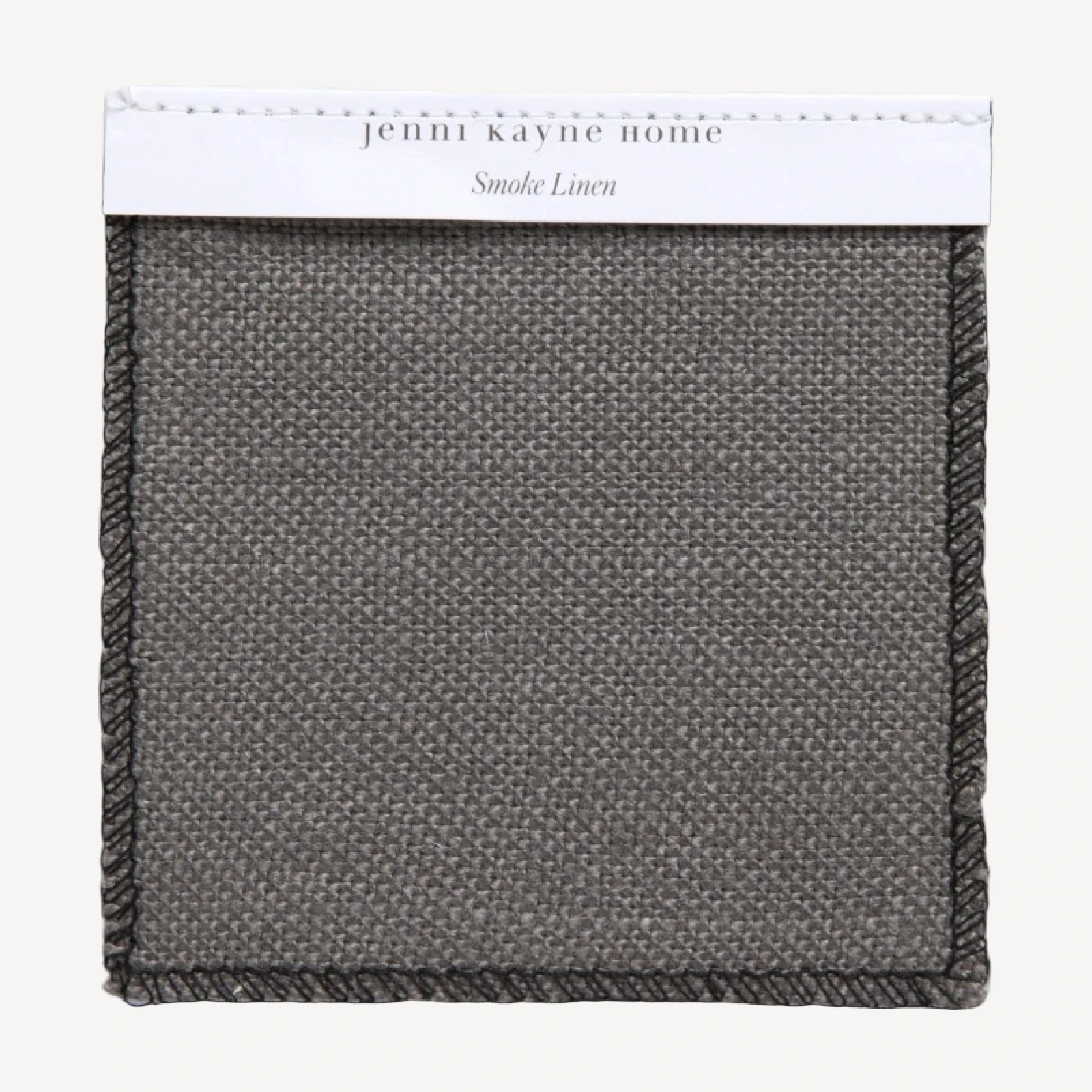 Fabric Swatch Smoke Linen