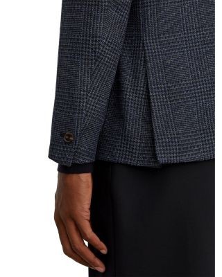 Reiss Kyle Tailored Fit Check Blazer