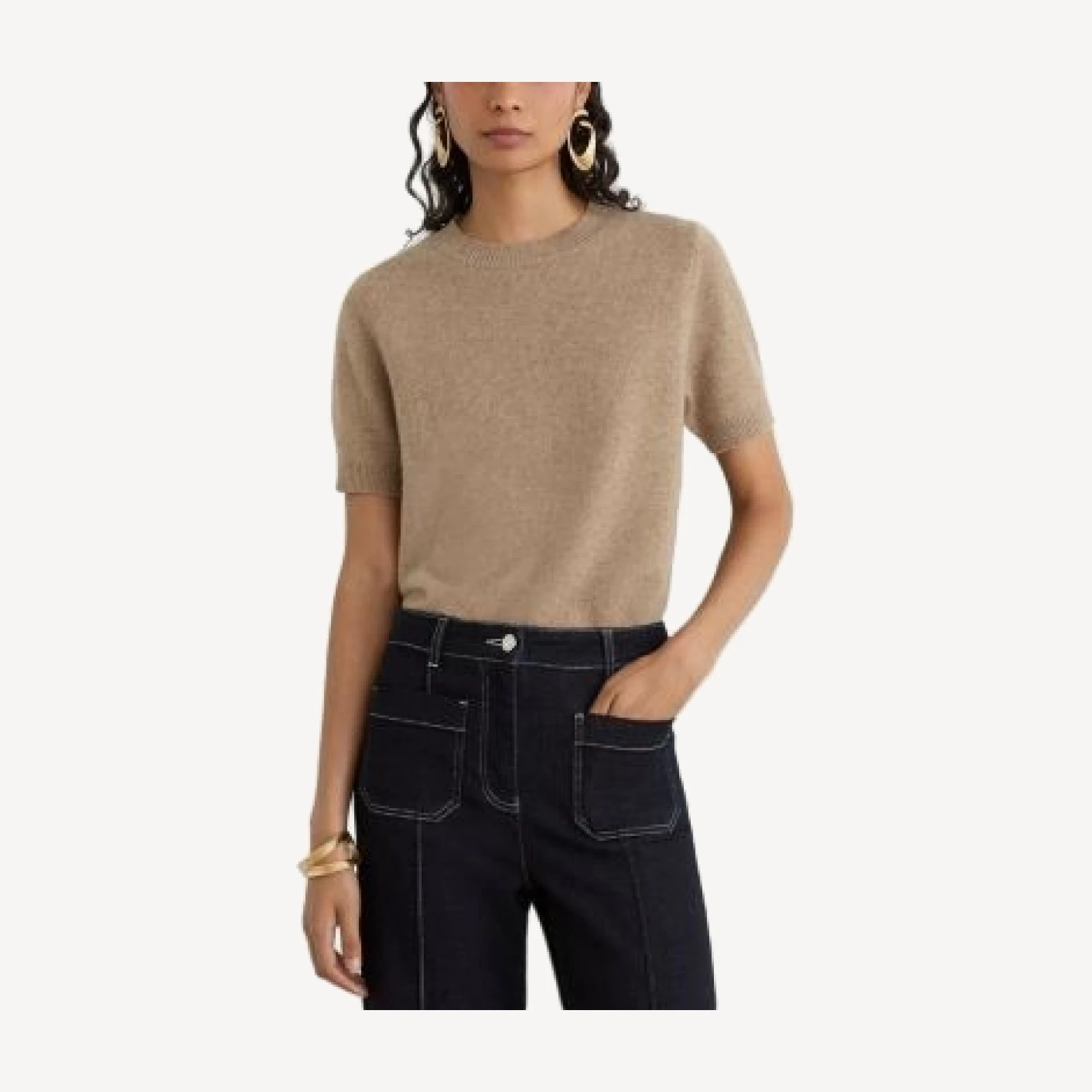 Reiss Stevie Cashmere Crewneck Sweater