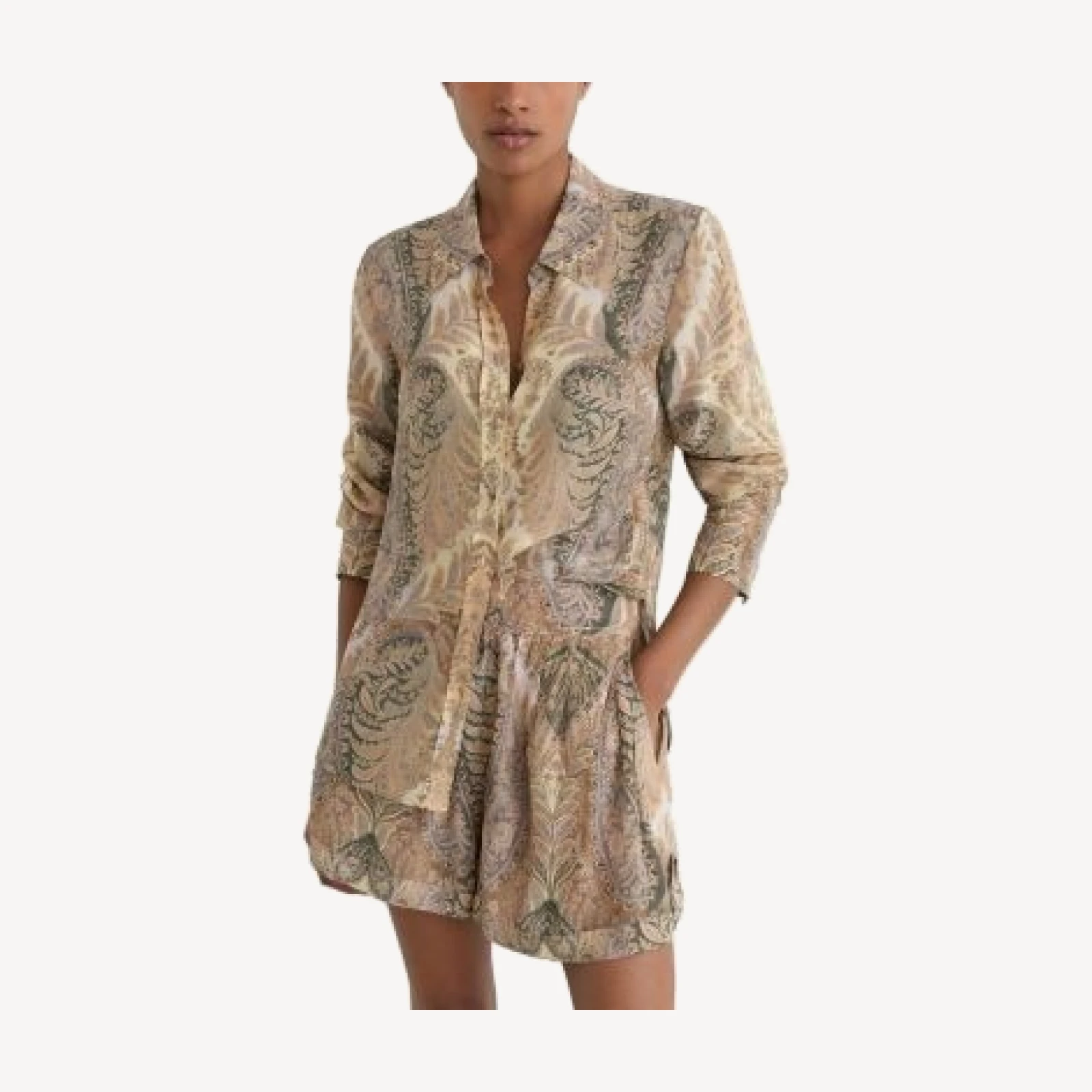 Reiss Katiya Paisley Shirt