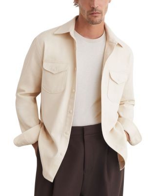Reiss Astra Cotton Twin Pocket Shirt