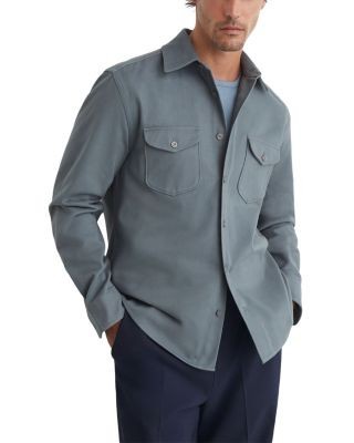 Reiss Astra Cotton Twin Pocket Shirt