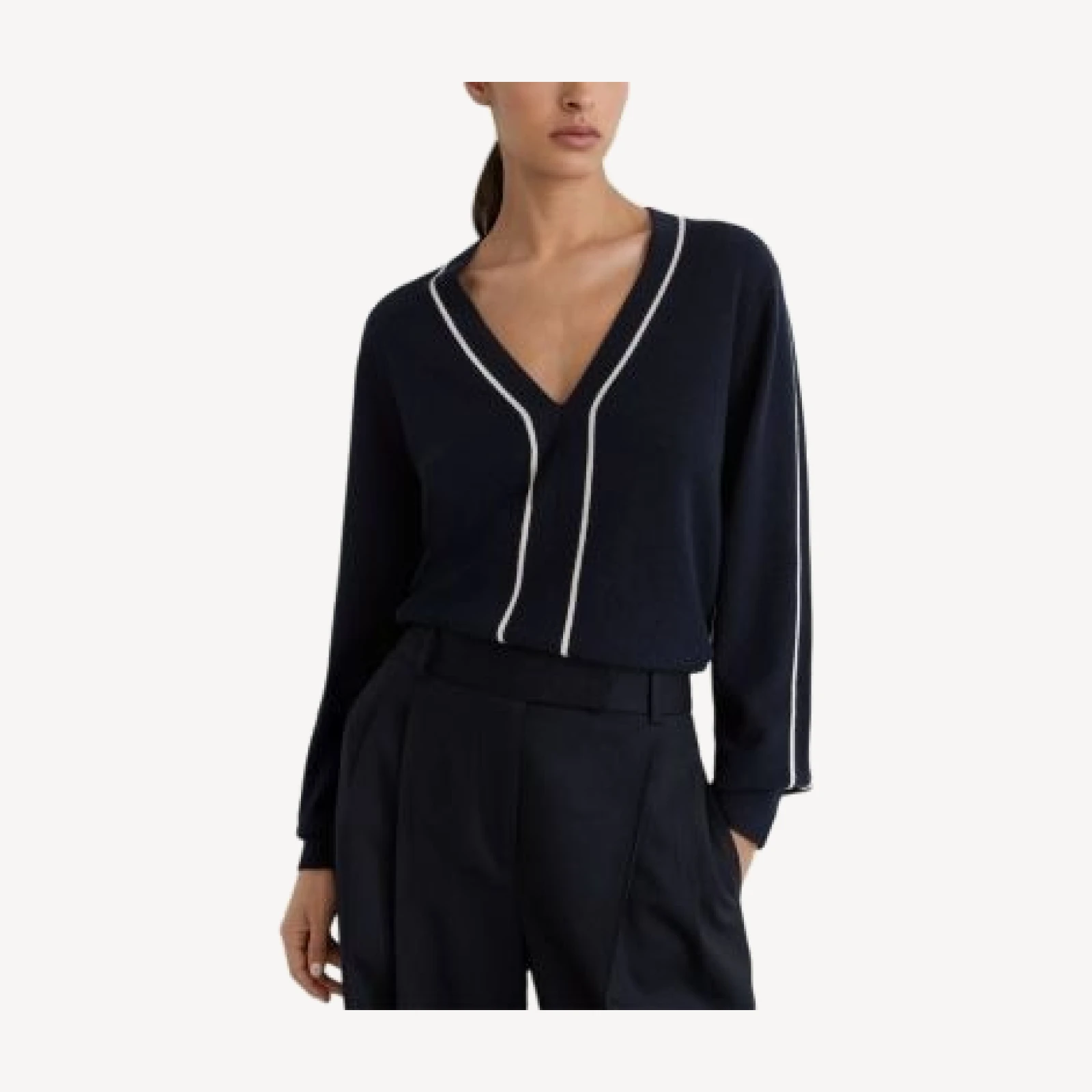 Reiss The Mila Striped Sweater