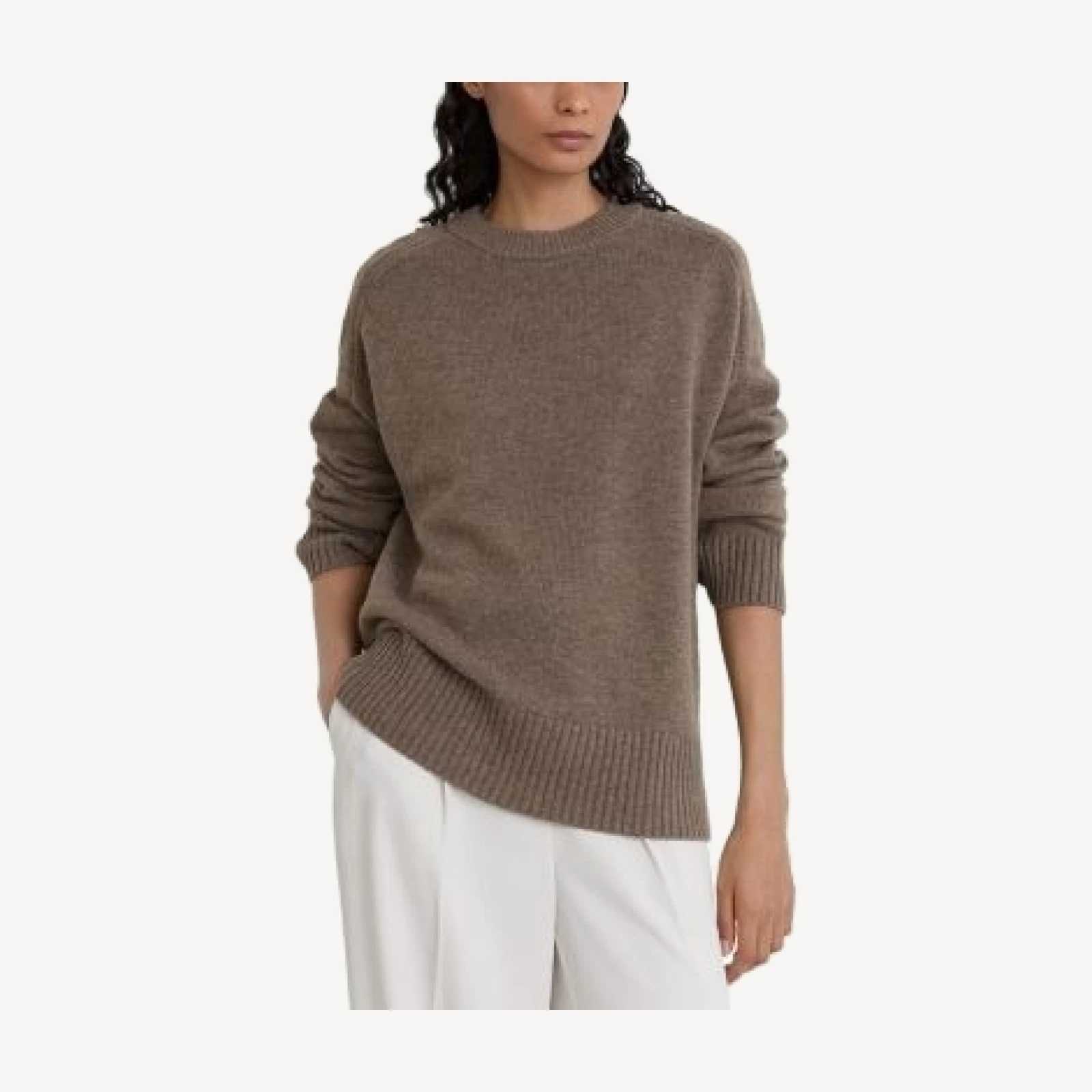 Reiss Riley Wool & Cashmere Crewneck Sweater