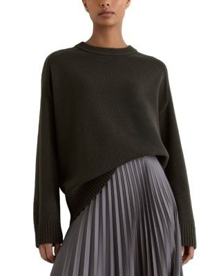 Reiss Riley Wool & Cashmere Crewneck Sweater