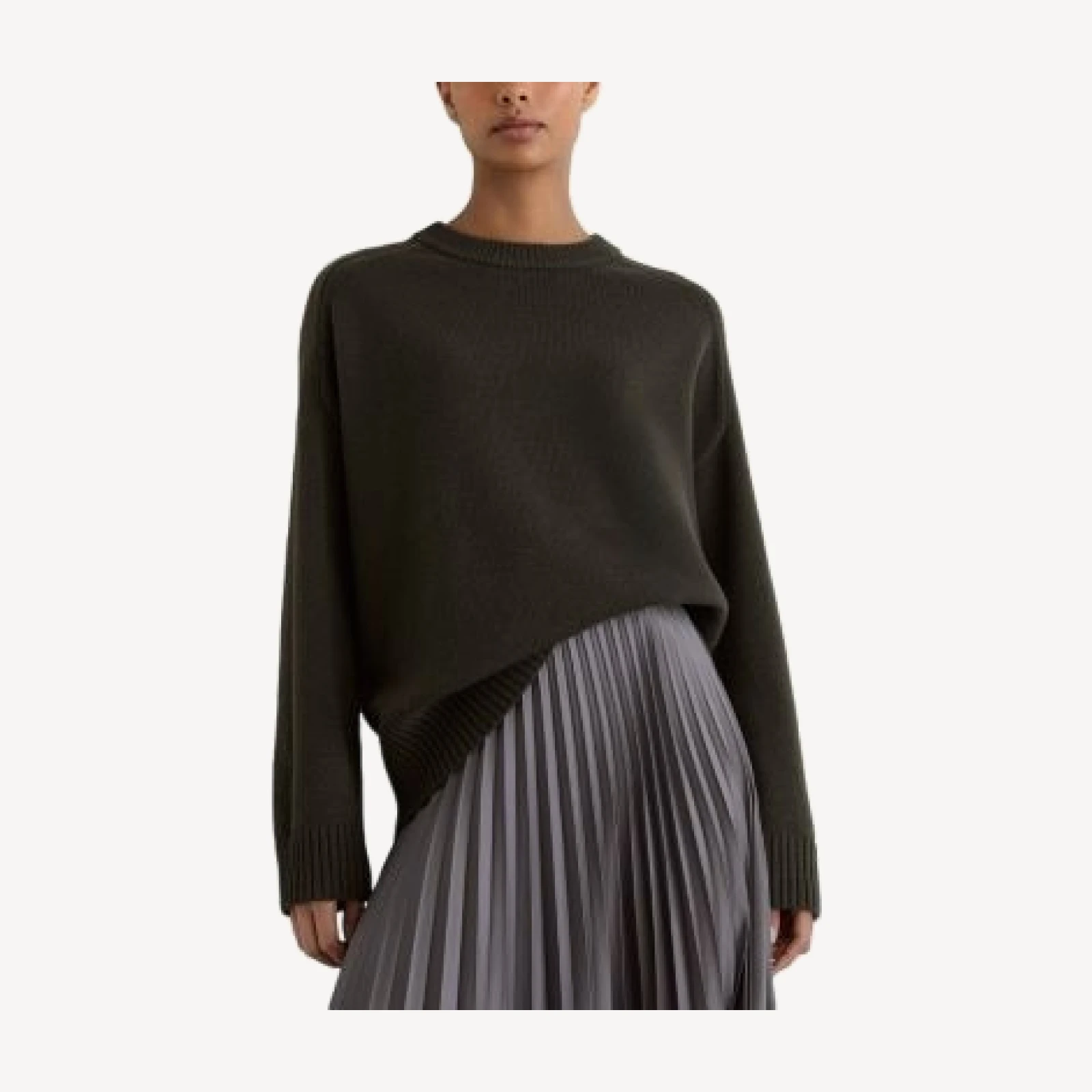 Reiss Riley Wool & Cashmere Crewneck Sweater