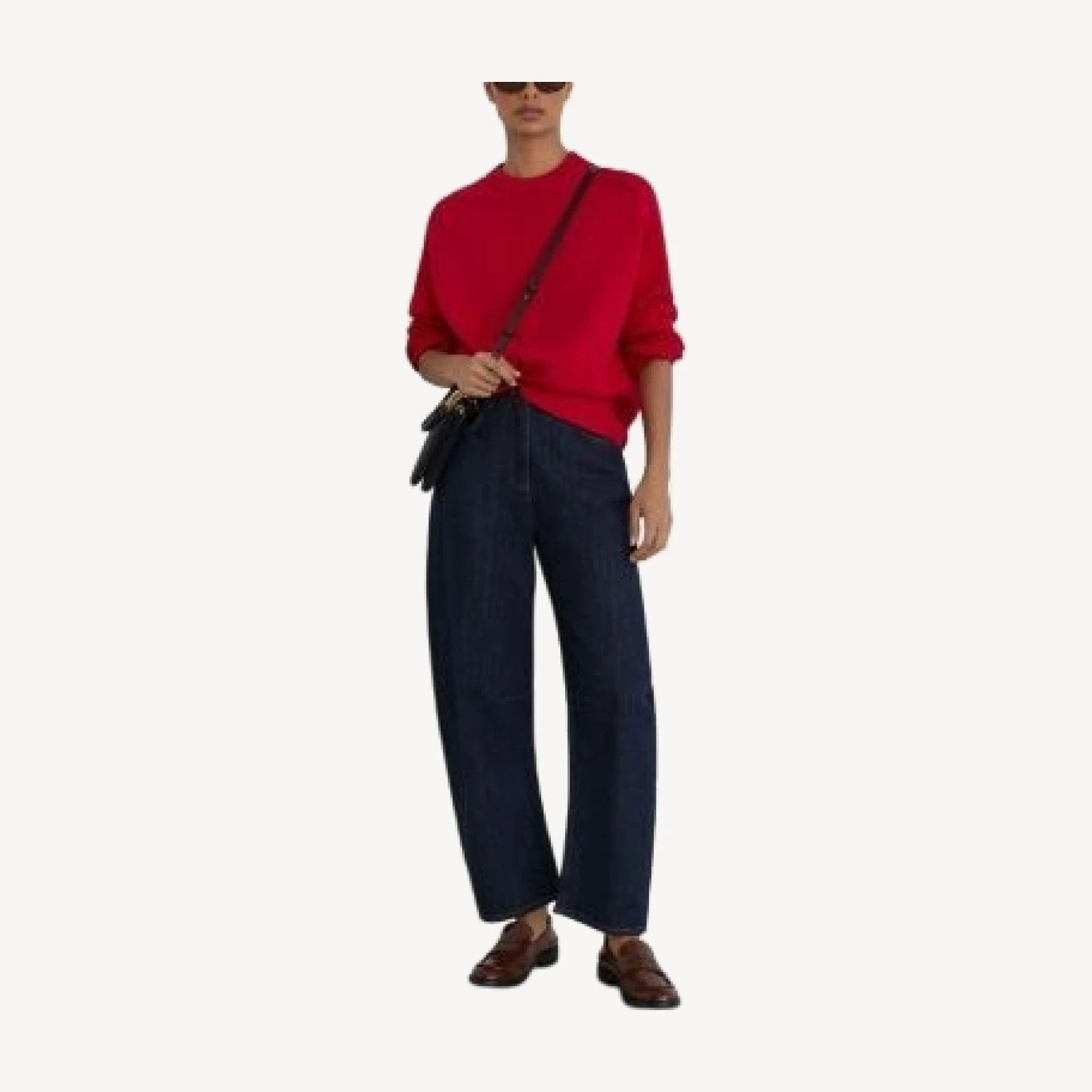 Reiss Riley Wool & Cashmere Crewneck Sweater
