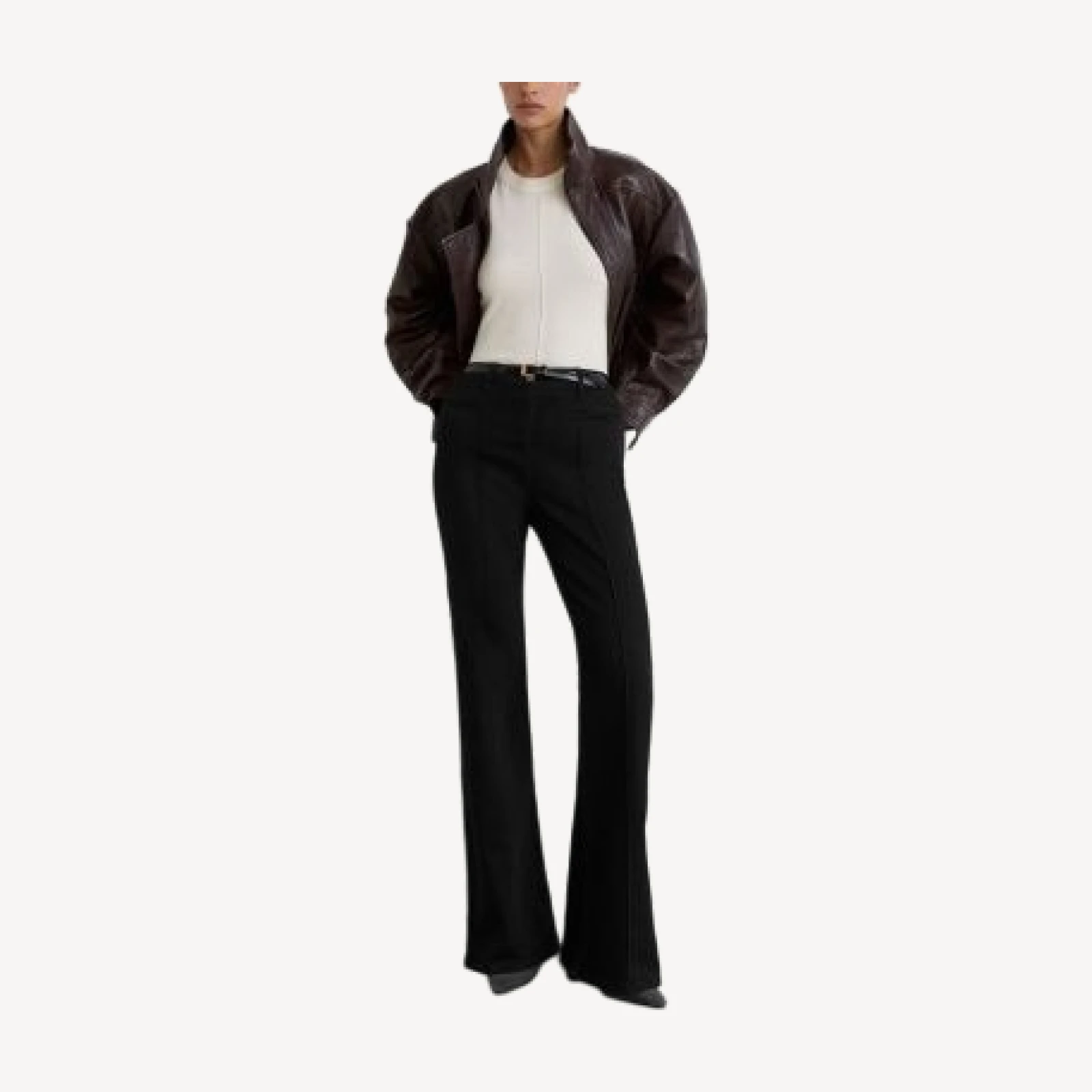Reiss The Colette Reverse Seam Sweater