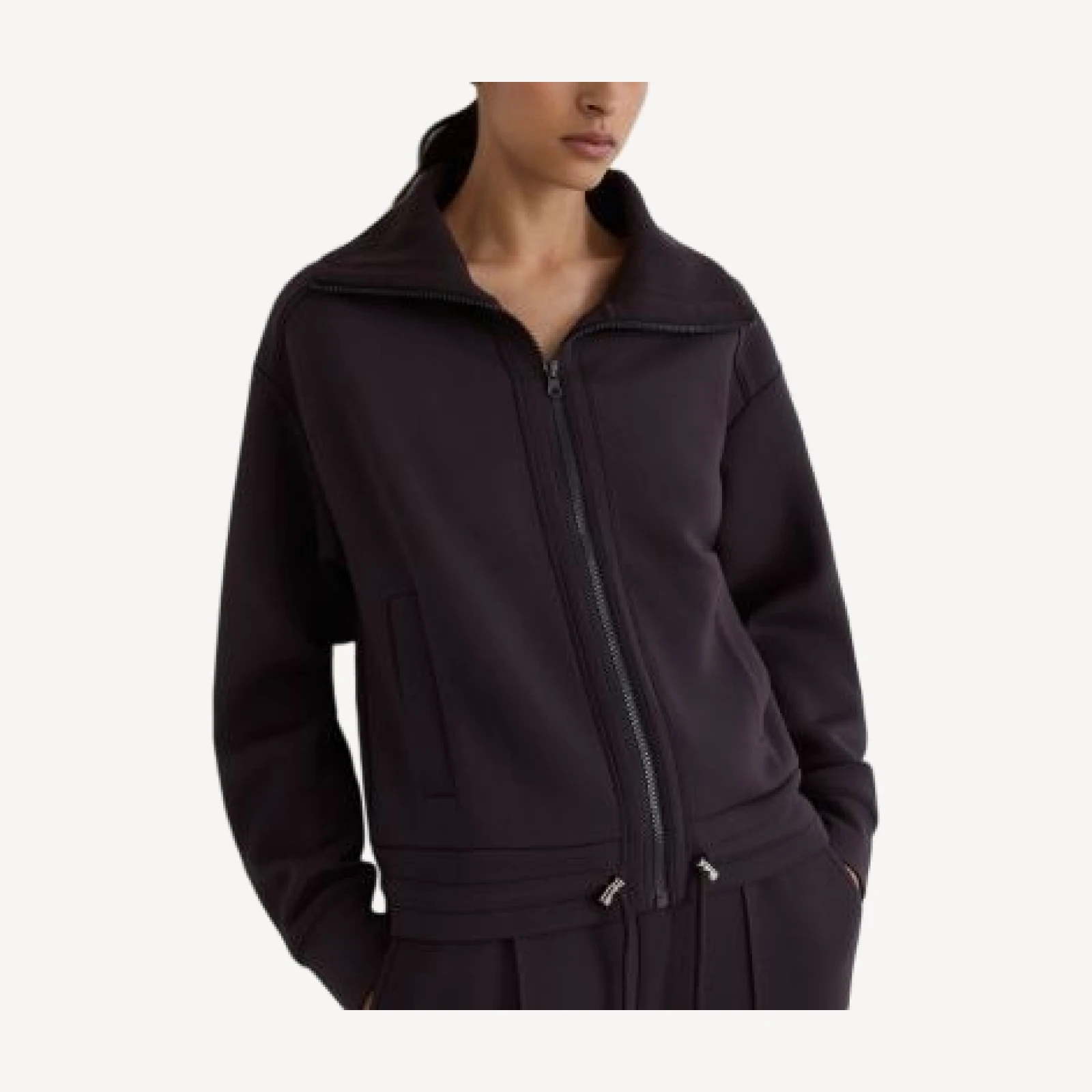 Reiss The Laurrie Zip Through Sweatshirt