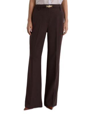 Reiss The Leona Belted Flare Pants