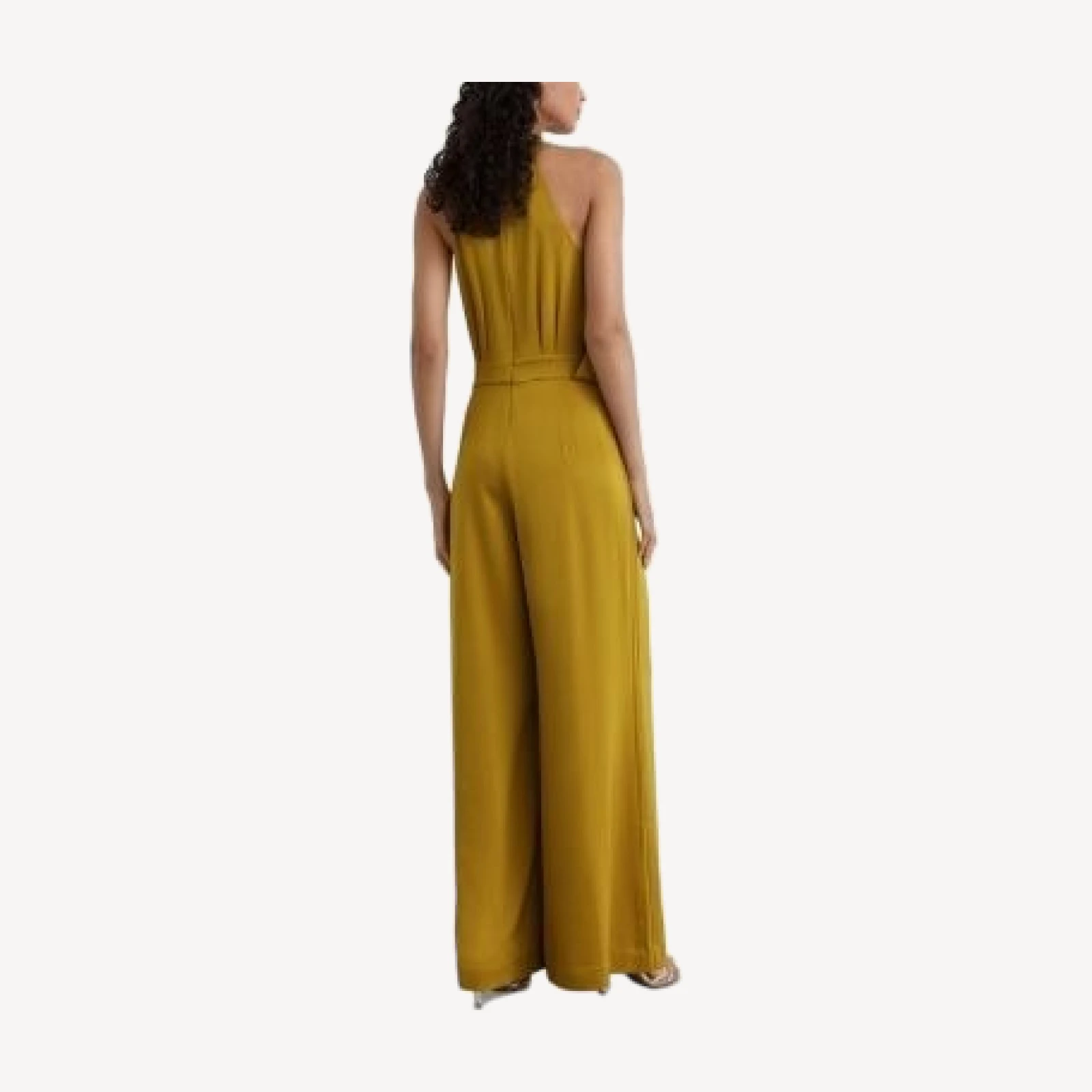 Reiss Finley Drape Neck Jumpsuit