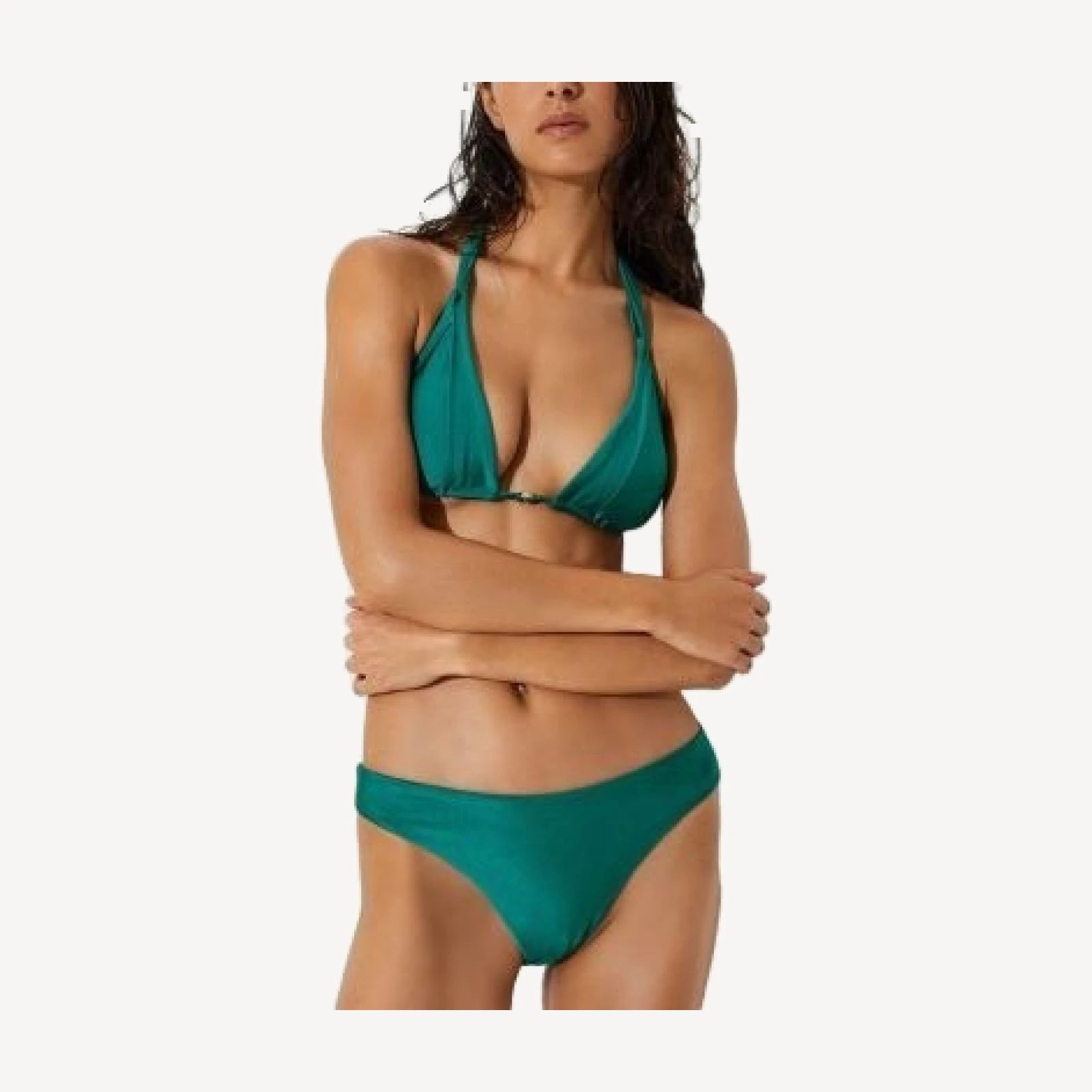 Reiss Carina Shimmer Bikini Bottom