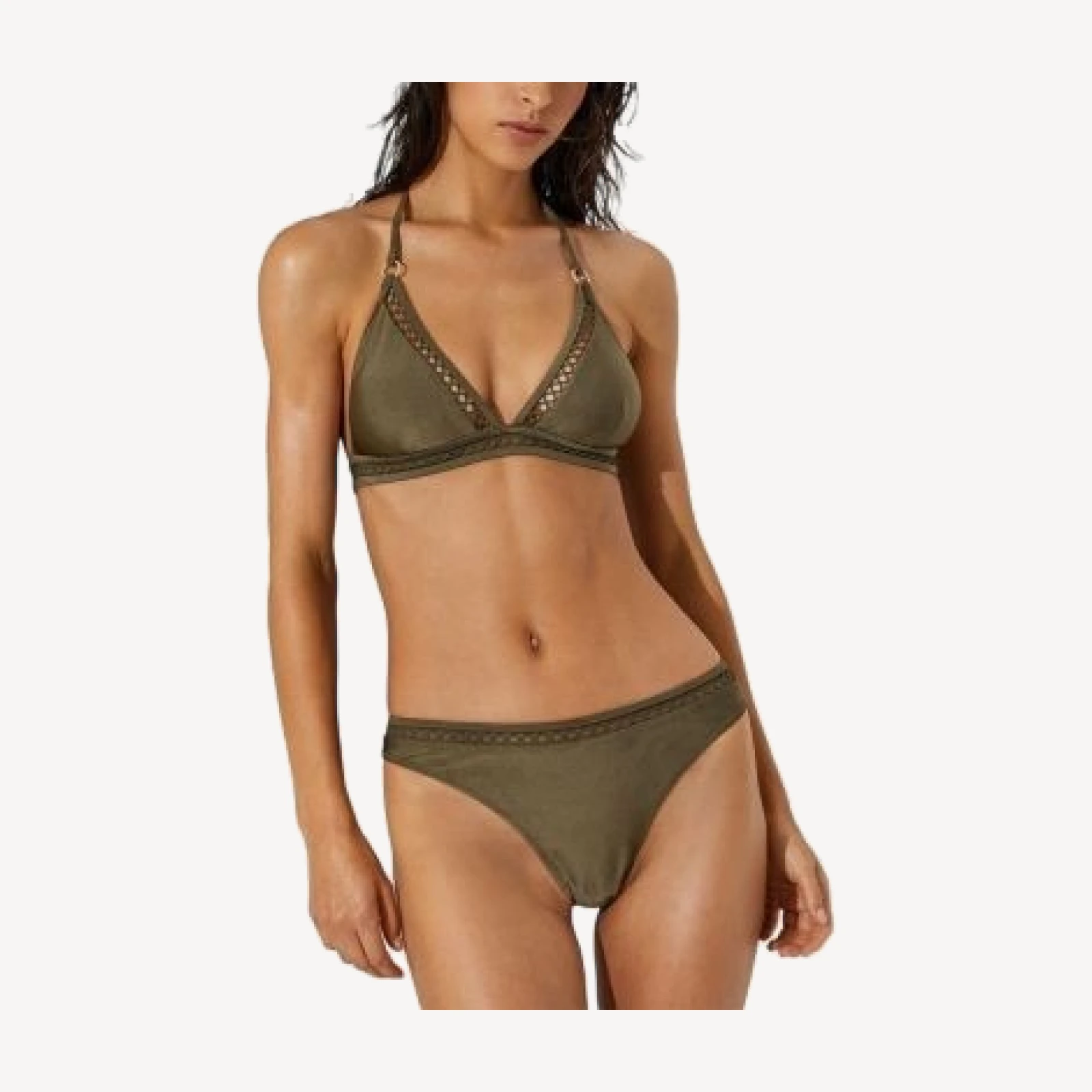 Reiss Janina Shimmer Bikini Bottom