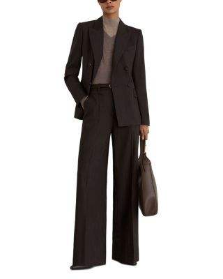 Reiss Petite Dawson Double Breasted Wool Blend Blazer