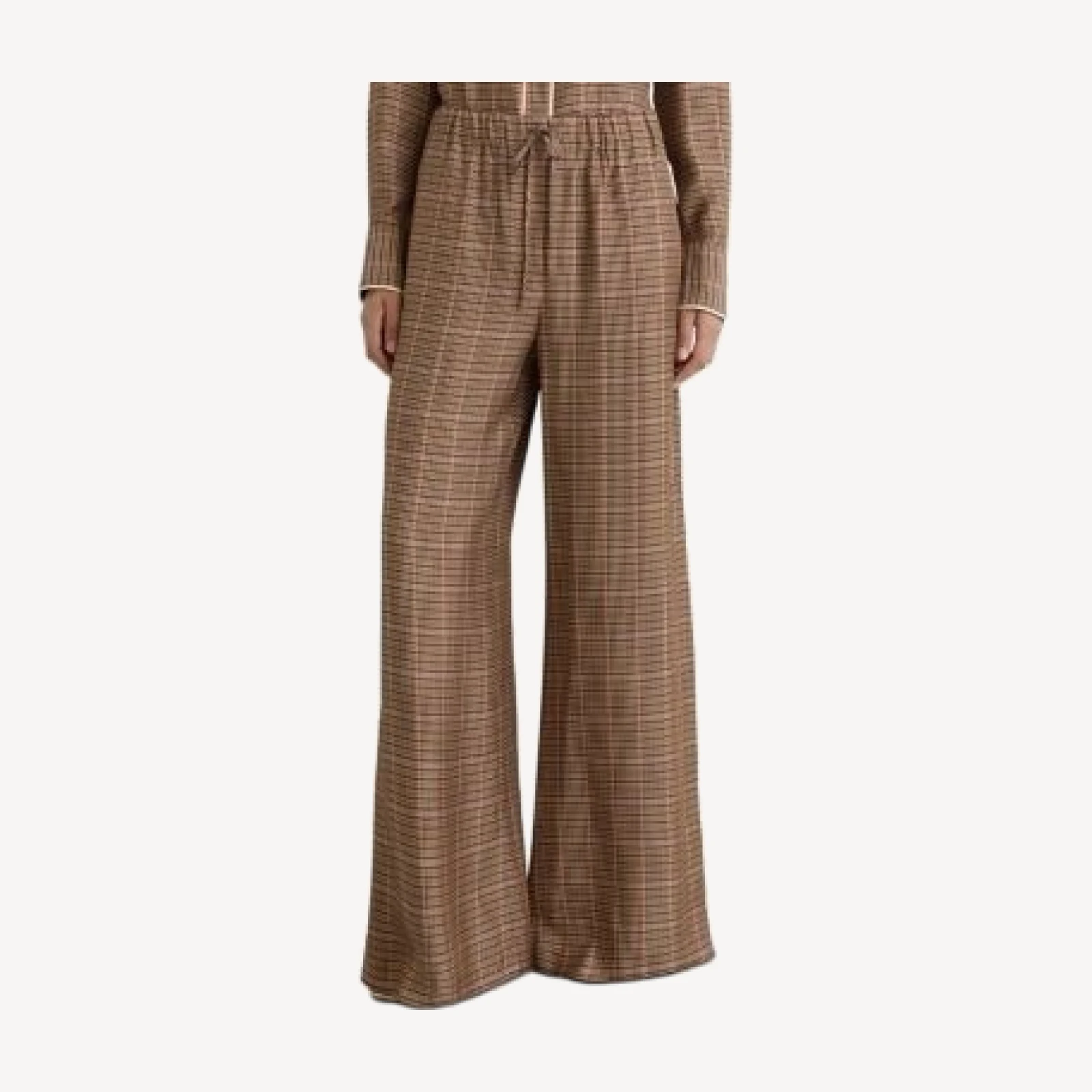 Reiss Petites Minnie Drawstring Wide Leg Pants