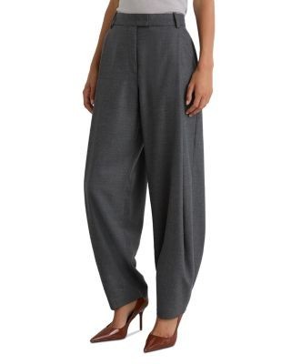 Reiss Aries Deep Pleat Barrel Pants