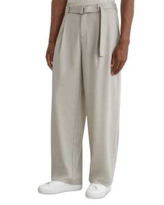 Reiss Walker Relaxed Fit Belted Trousers